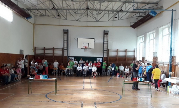 Regional tournament in integrated boccia of couples Dolný Kubín 2018
